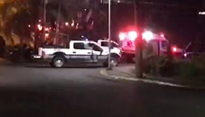 Reportan balacera en la capital del estado