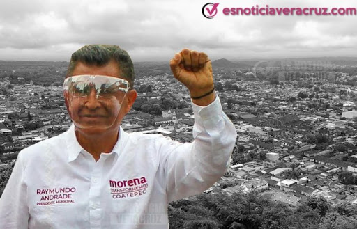 Raymundo Andrade, gana en Coatepec la alcaldía