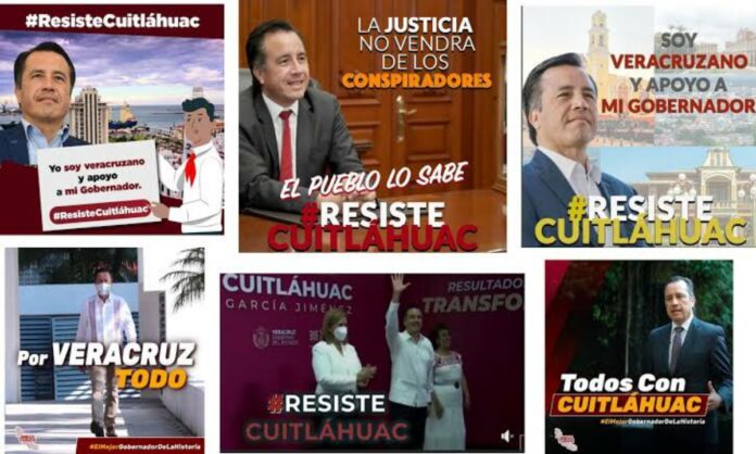 Crean campaña de apoyo al gobernador Cuitláhuac García