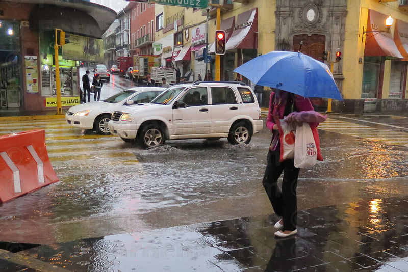 Lluvias asociadas a la temporada de frentes fríos en Xalapa