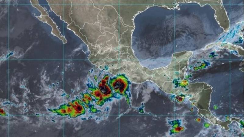 Se formó la Depresión Tropical "Diecinueve-E" en Guerrero 