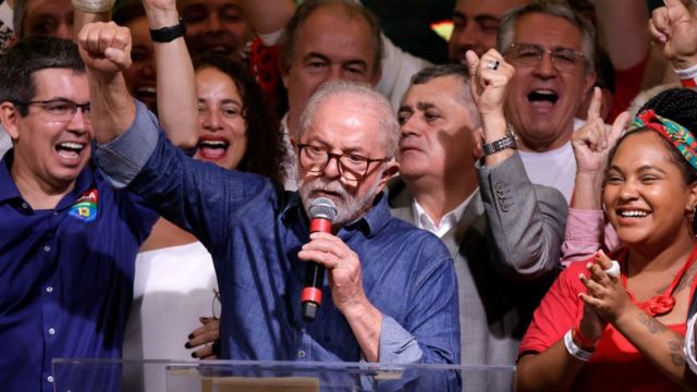 Lula gana las elecciones a Bolsonaro 