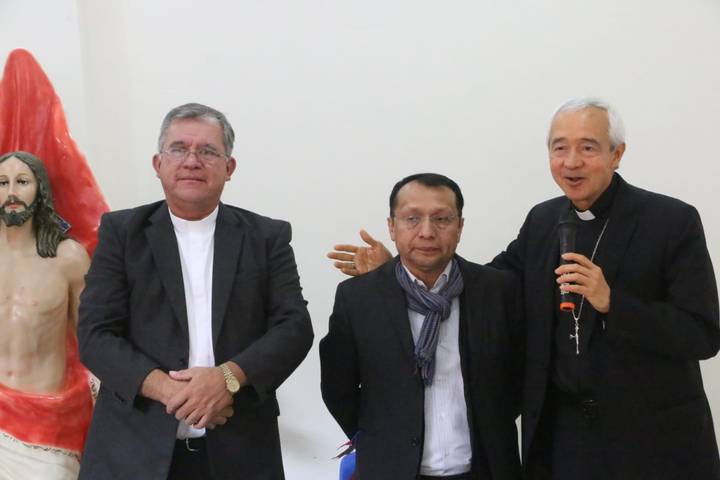 El arzobispo presentó a quien se encargará del área de Comunicación Social de la Arquidiócesis 