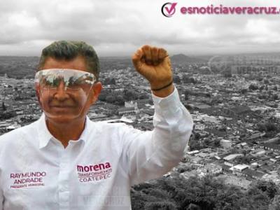 Raymundo Andrade, gana en Coatepec la alcaldía 