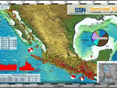 MAPA SÍSMICO DE MÉXICO: ÉSTAS SON LAS ZONAS EN LAS QUE MÁS TIEMBLA